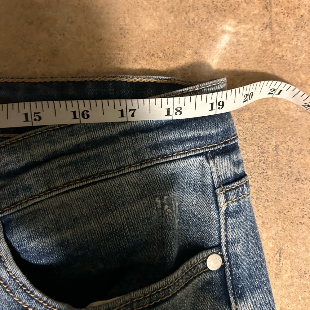 Judy Blue jeans - medium blue distressed “Boyfriend Fit” - Picture 10 of 12